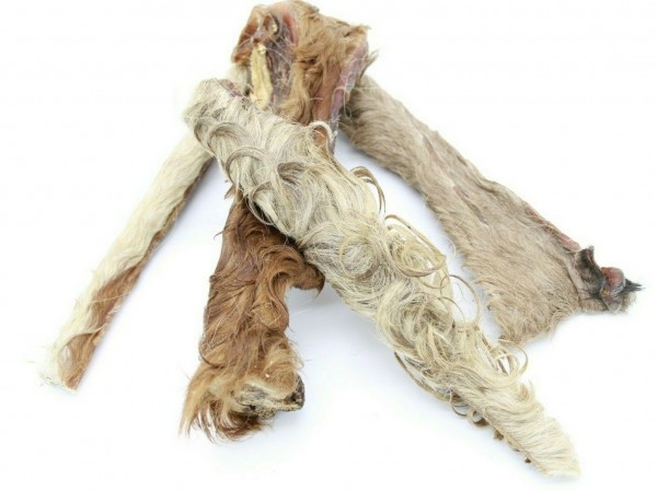Rinderkopfhaut mit Fell 10 Kg ca. 20-25 cm