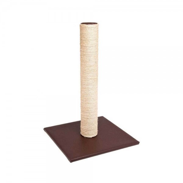 Kratzsäule Sisal Skai Leather Braun
