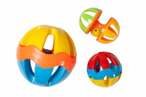 Wiggle Ball Plastik 7,5 cm Kleintier / Nager Spielzeug Kunststoffspielzeug