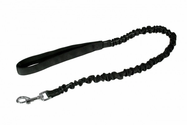 Stretch Hundeleine L: 85 - 110 cm B: 25 mm schwarz