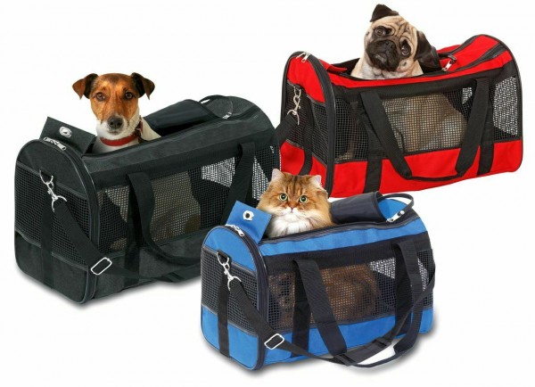 Tragetasche Divina für Katzen / kleine Hunde in blau