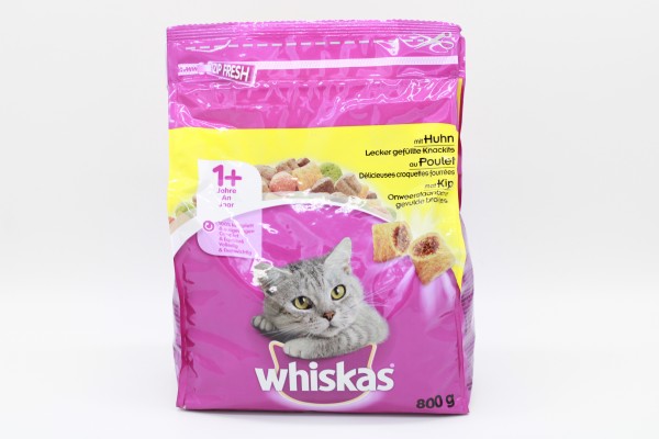 Whiskas Trocken Adult 1+ mit Huhn 800g Katzentrockenfutter